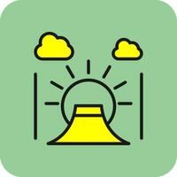 Fuji Vector Icon Design