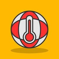 Global Warming Vector Icon Design