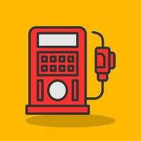 Fuel pump Vector Icon Design