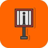 Information Point Vector Icon Design