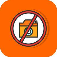 No Photos Vector Icon Design