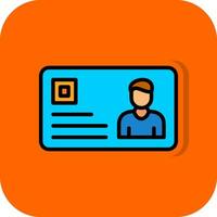 Id Card Vector Icon Design