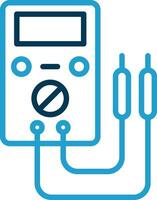 Voltmeter Vector Icon Design