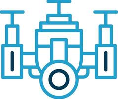 Drone Vector Icon Design