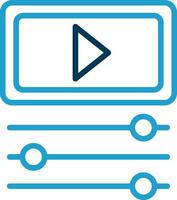 Video Vector Icon Design