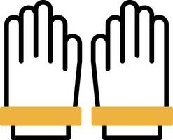 Gloves Vector Icon Design