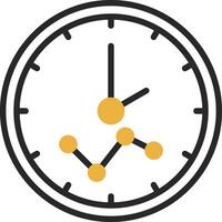 diseño de icono de vector de reloj