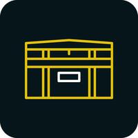 Trunk Vector Icon Design
