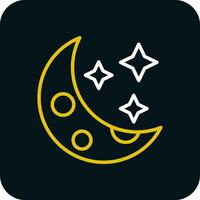 Moon Vector Icon Design