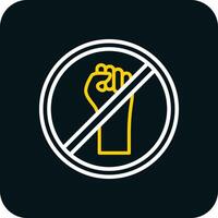 Stop Vector Icon Design