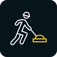 Road Work Vector Icon Design