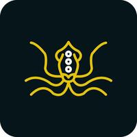 Squid Vector Icon Design