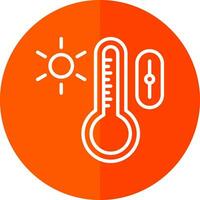 Temperature control Vector Icon Design