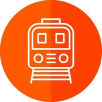 Tram Vector Icon Design