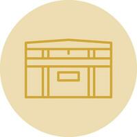 Trunk Vector Icon Design