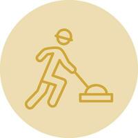 Road Work Vector Icon Design