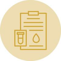 Blood Test Vector Icon Design