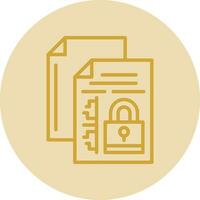 Encrypted Vector Icon Design