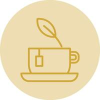 Green tea Vector Icon Design