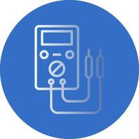 Voltmeter Vector Icon Design