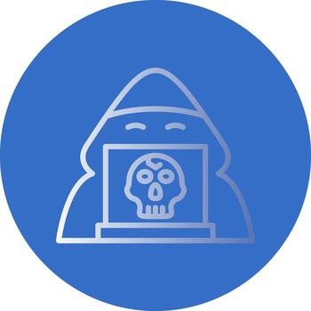 diseño de icono de vector de hacker