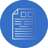 Document Vector Icon Design