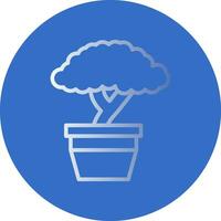 Bonsai Vector Icon Design