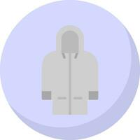 Raincoat Vector Icon Design