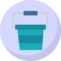 Bucket Vector Icon Design