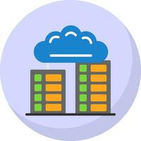 Data center Vector Icon Design