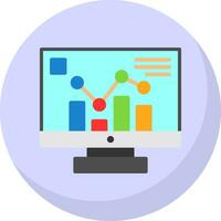 Analysis Vector Icon Design