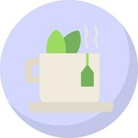 matcha té vector icono diseño