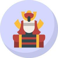 Samurai Vector Icon Design