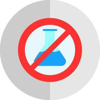 No Chemical Vector Icon Design