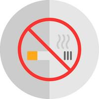 No Smoking Vector Icon Design