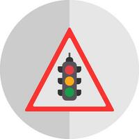 Traffic Sign Vector Icon Design