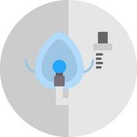 Oxygen Mask Vector Icon Design