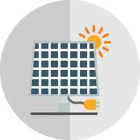 Solar panel Vector Icon Design