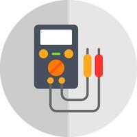 Voltmeter Vector Icon Design