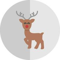 Reindeer Vector Icon Design