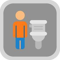 Restroom Vector Icon Design