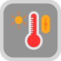 Temperature control Vector Icon Design
