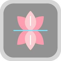 Lotus flower Vector Icon Design