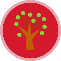 Autumn Tree Vector Icon Design