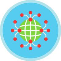 Global connection Vector Icon Design