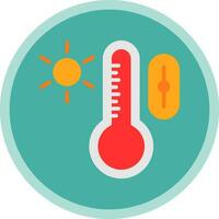 Temperature control Vector Icon Design