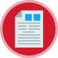 Document Vector Icon Design