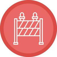 Barrier Vector Icon Design