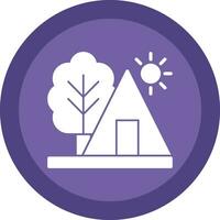 Camping Vector Icon Design