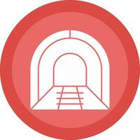 Tunnel Vector Icon Design